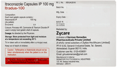 Itradus 100 Capsule 10