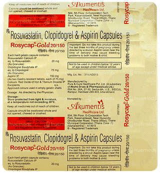 Rosycap Gold 20/150 Capsule 15