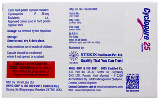 Cyclopure 25 Capsule 10