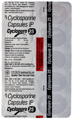 Cyclopure 25 Capsule 10 Cyclopure 25 Capsule 10