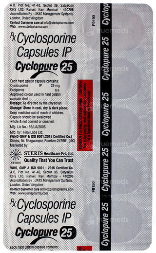 Cyclopure 25 Capsule 10