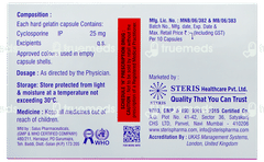 Cyclopure 25 Capsule 10 Cyclopure 25 Capsule 10