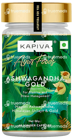 Kapiva Ayur Foods Ashwagandha Gold Capsule 60 Kapiva Ayur Foods Ashwagandha Gold Capsule 60