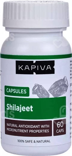 Kapiva Shilajeet Capsule 60 Kapiva Shilajeet Capsule 60
