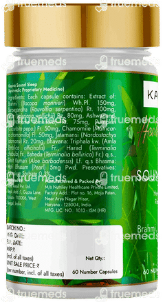 Kapiva Sound Sleep Capsule 60