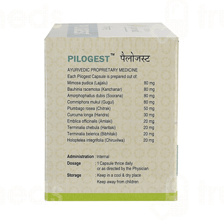 Kerala Ayurveda Pilogest Capsule 100