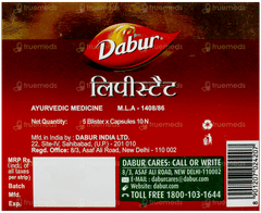 Dabur Lipistat Capsule 10