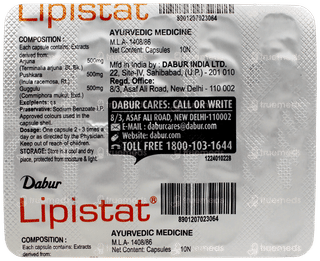 Dabur Lipistat Capsule 10