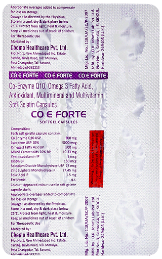 Co E Forte Capsule 10