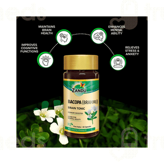 Zandu Brahmi Capsule 60