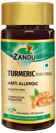 Zandu Haridra Capsule 60
