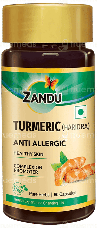 Zandu Haridra Capsule 60