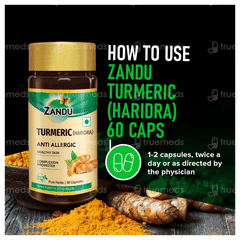 Zandu Haridra Capsule 60