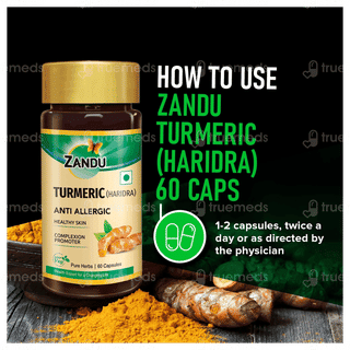 Zandu Haridra Capsule 60