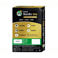 Zandu Vigorex Shilajit Gold Capsule 10 With 2 Free