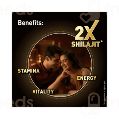 Zandu Vigorex Shilajit Gold Capsule 10 With 2 Free