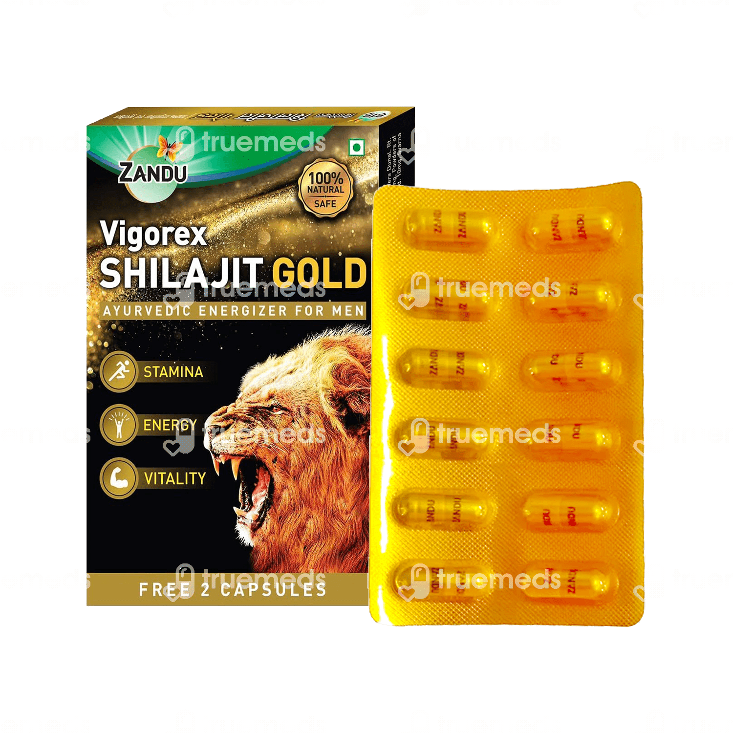 Zandu Vigorex Shilajit Gold Capsule 12 Uses, Side Effects, Dosage