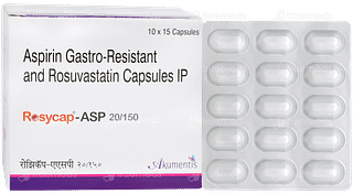 Rosycap Asp 20/150 Capsule 15