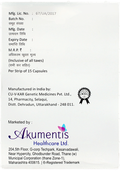 Rosycap Asp 20/150 Capsule 15