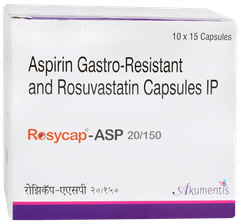 Rosycap Asp 20/150 Capsule 15