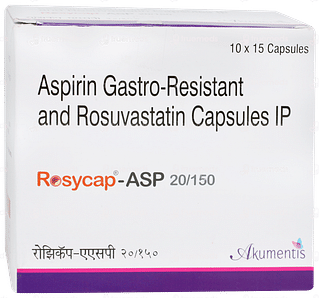 Rosycap Asp 20/150 Capsule 15