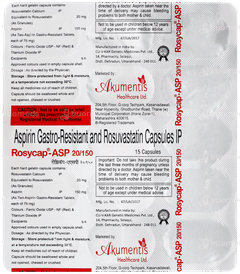 Rosycap Asp 20/150 Capsule 15