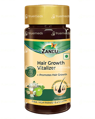 Zandu Hair Growth Vitalizer Capsule 60