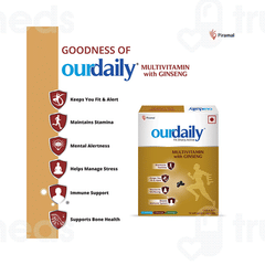 Ourdaily Multivitamin With Ginseng Soft Gelatin Capsule 10