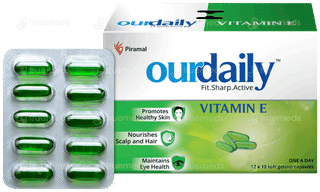 Ourdaily Vitamin E Capsule 10