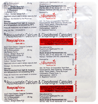 Rosycap Cv 20 Capsule 15