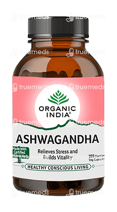 Organic India Ashwagandha Capsule 180