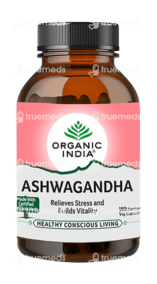 Organic India Ashwagandha Capsule 180