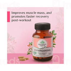 Organic India Ashwagandha Veg Capsule 180 Organic India Ashwagandha Veg Capsule 180