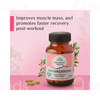 Organic India Ashwagandha Veg Capsule 180