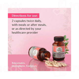 Organic India Ashwagandha Veg Capsule 180