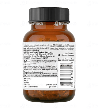 Organic India Lipid Care Capsule 60