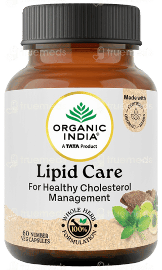 Organic India Lipid Care Veg Capsule 60