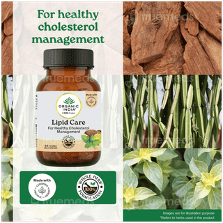 Organic India Lipid Care Veg Capsule 60