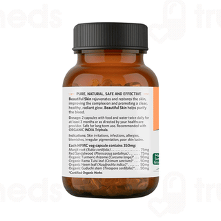 Organic India Beautiful Skin Capsule 60