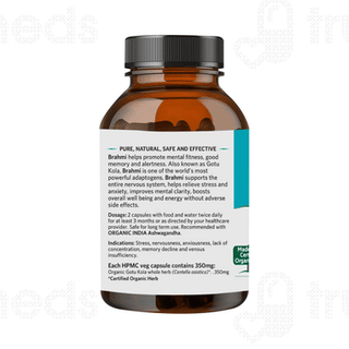 Organic India Brahmi Veg Capsule 180