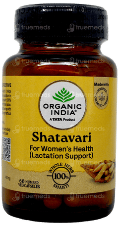 Organic India Shatavari Veg Capsule 60