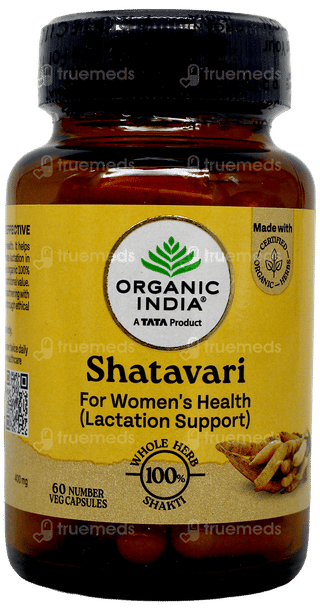 Organic India Shatavari Veg Capsule 60