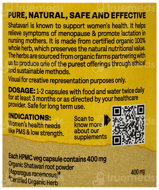 Organic India Shatavari Veg Capsule 60