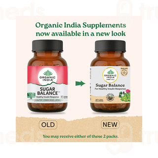Organic India Sugar Balance Capsule 60