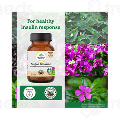 Organic India Sugar Balance Capsule 60