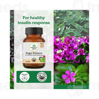 Organic India Sugar Balance Capsule 60