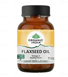 Organic India Flaxseed Oil Veg Capsule 60 Organic India Flaxseed Oil Veg Capsule 60