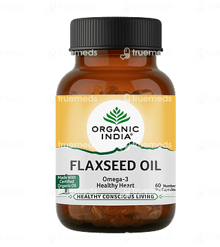 Organic India Flaxseed Oil Capsule 60