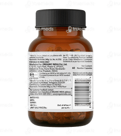 Organic India Flaxseed Oil Veg Capsule 60