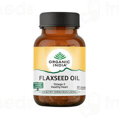 Organic India Flaxseed Oil Veg Capsule 60